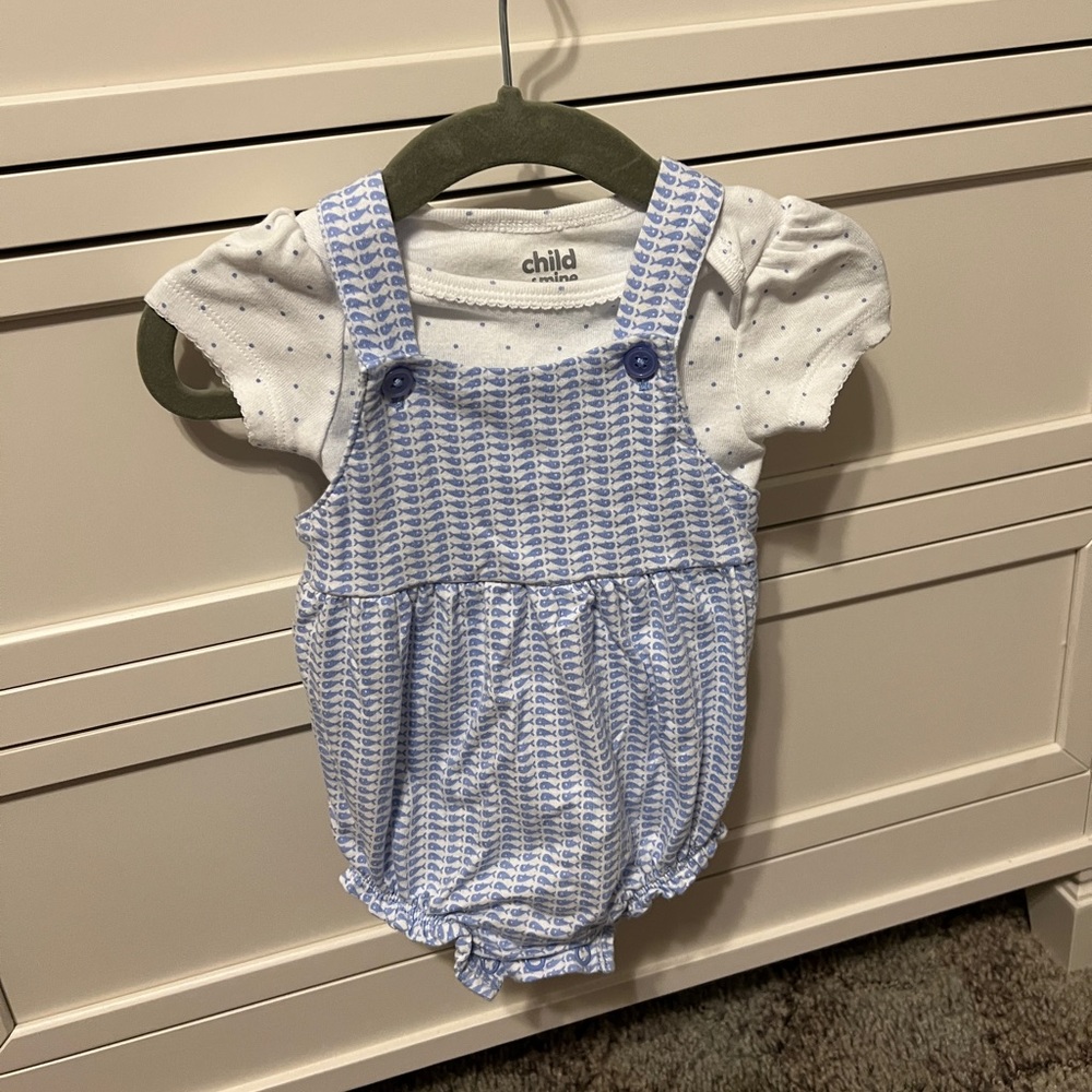 0-3M COM Bubble and Shirt